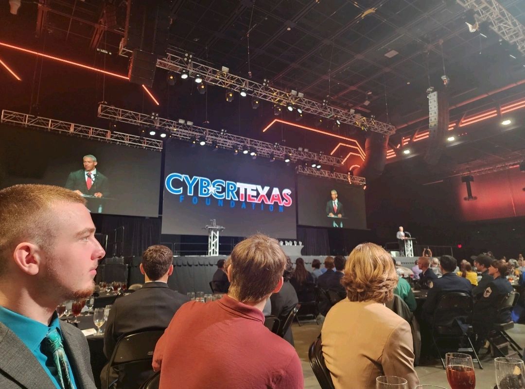 Main stage of the CyberTexas conference